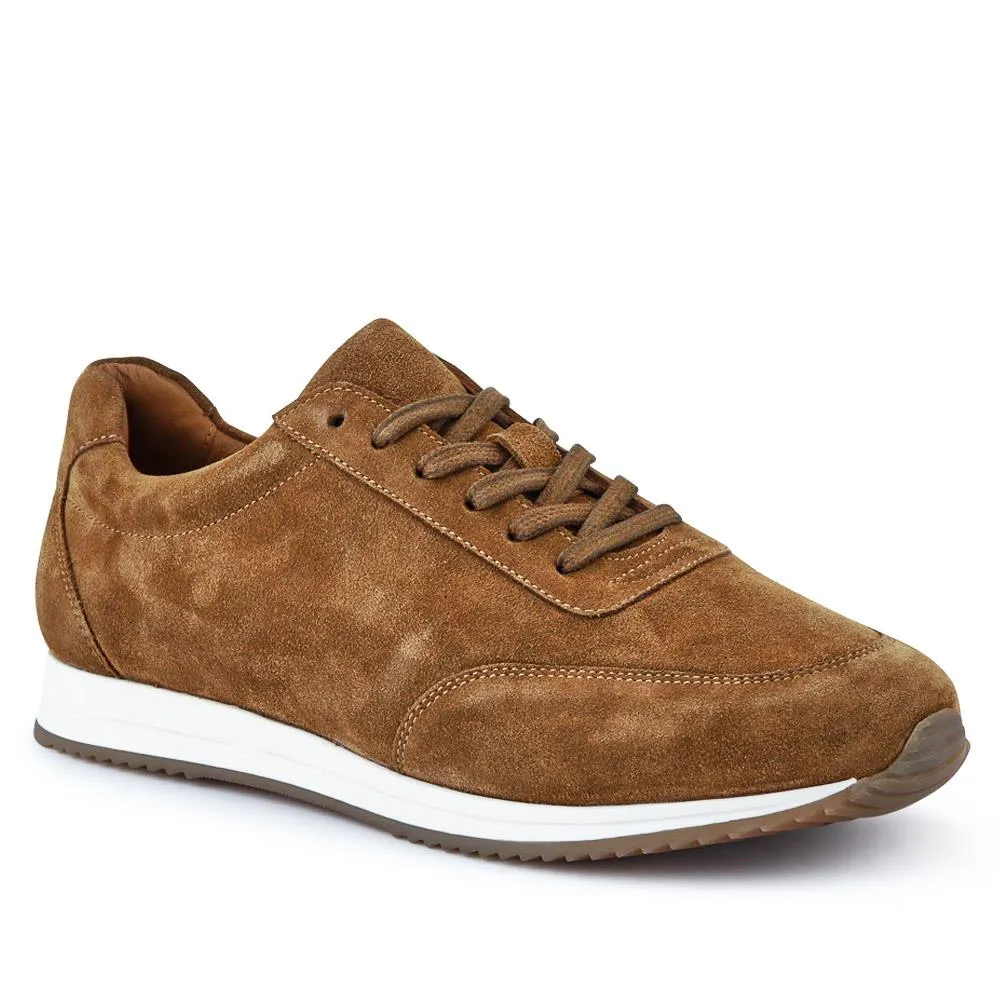 Southend2 Leather Trainers - SOUTHEND2 / 325 111 - Tan Suede sold by Jones Bootmaker product image thumbnail 2