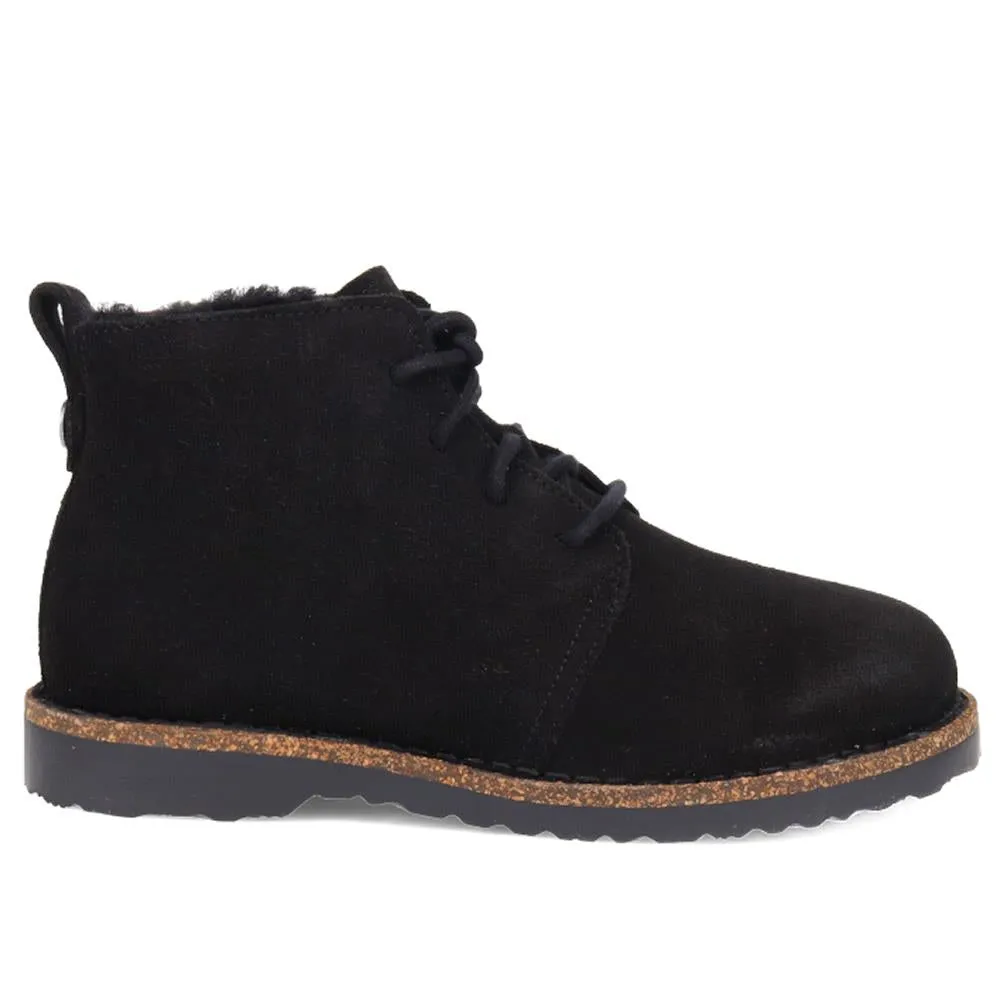 Suede Lace-Up Ankle Boots - BIRK40500 / 325 799 - Black Suede sold by Jones Bootmaker