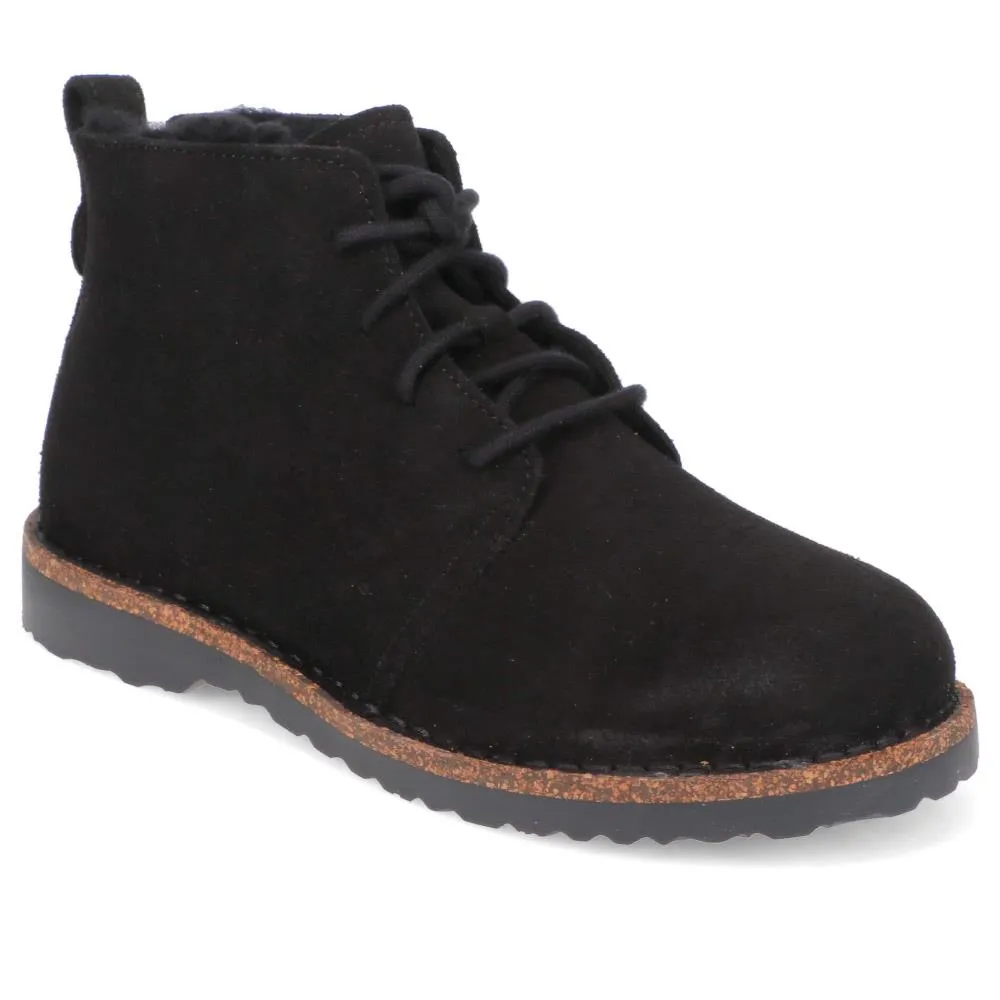 Suede Lace-Up Ankle Boots - BIRK40500 / 325 799 - Black Suede sold by Jones Bootmaker product image thumbnail 2