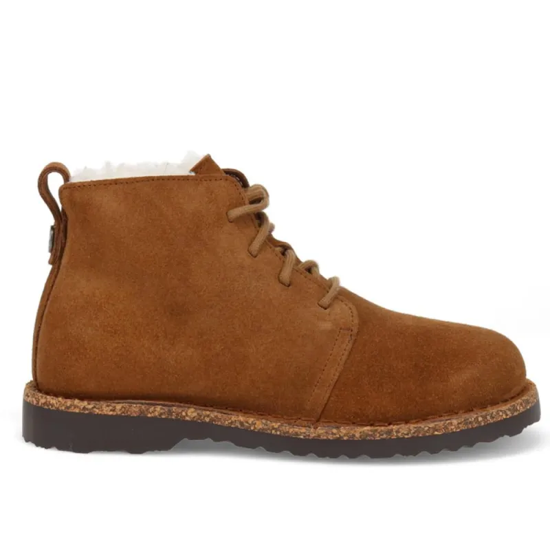 Suede Lace-Up Ankle Boots - BIRK40500 / 325 799 - Tan Suede sold by Jones Bootmaker