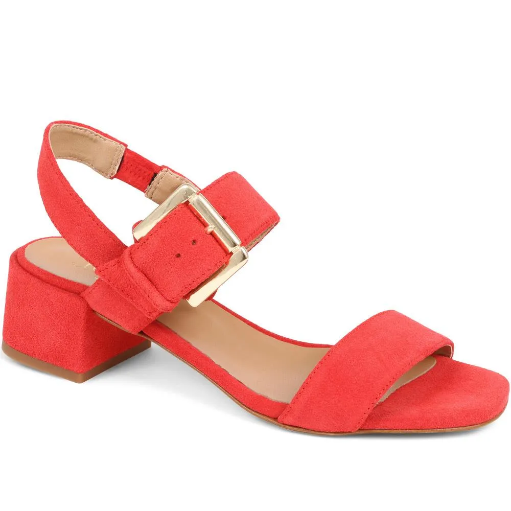 Kassidy Single Strap Heels - KASSIDY / 323 633 - Red sold by Jones Bootmaker product image thumbnail 2