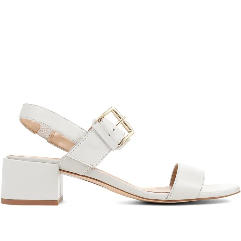 Kassidy Single Strap Heels - KASSIDY / 323 633 - Off White sold by Jones Bootmaker