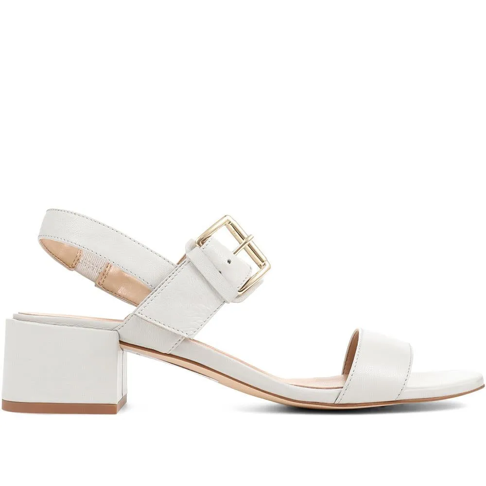 Kassidy Single Strap Heels - KASSIDY / 323 633 - Off White sold by Jones Bootmaker