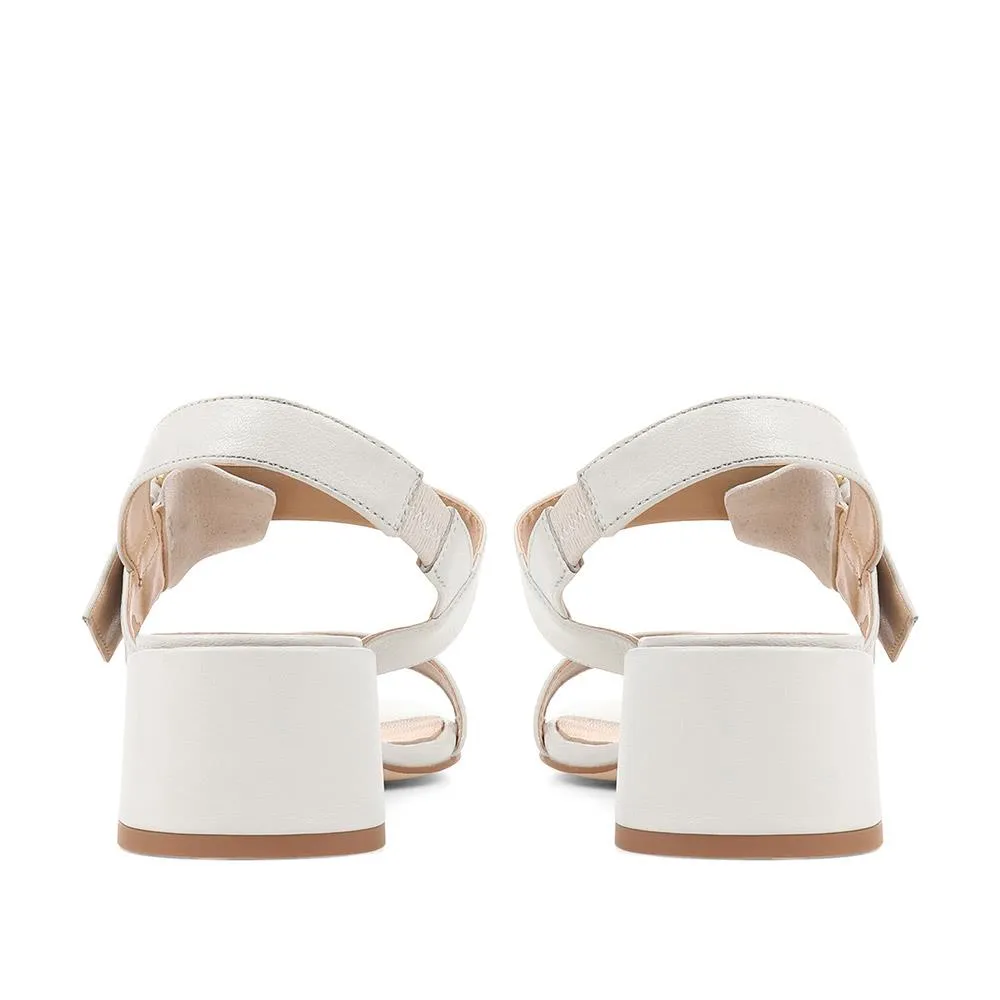 Kassidy Single Strap Heels - KASSIDY / 323 633 - Off White sold by Jones Bootmaker product image thumbnail 3