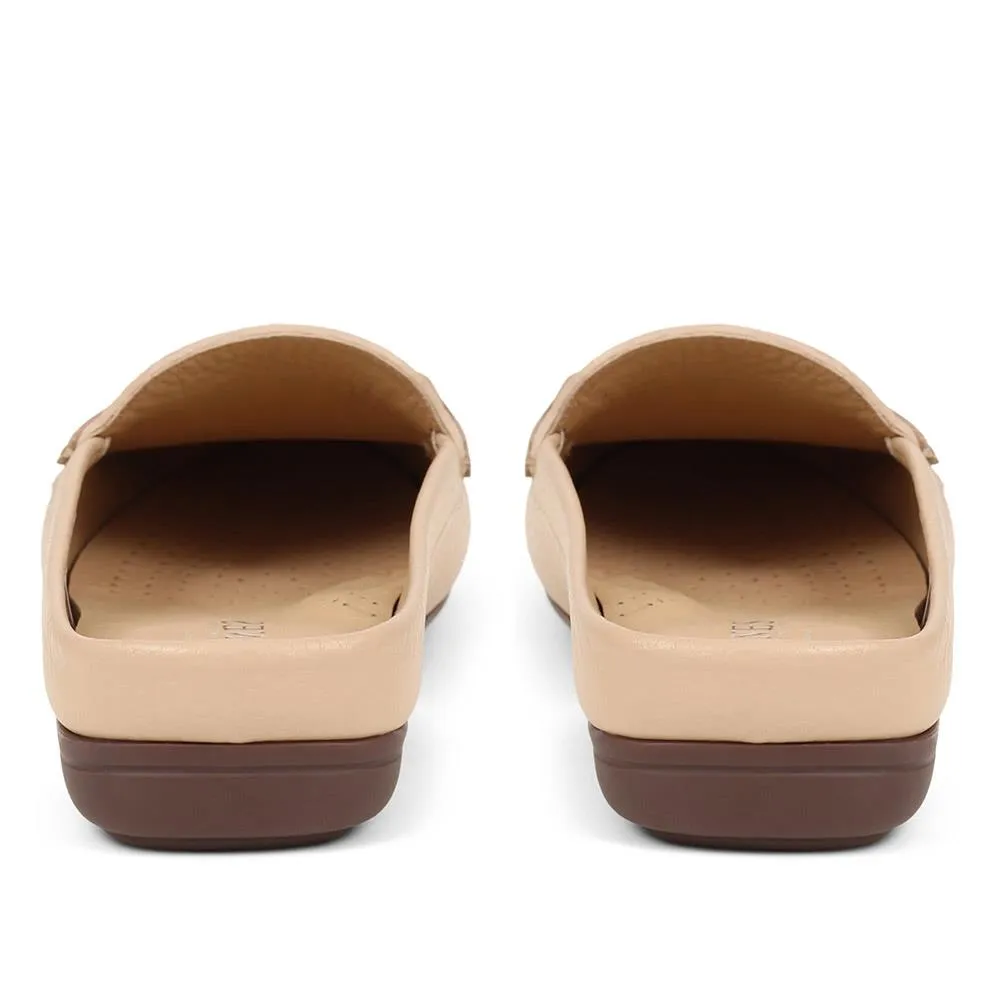 Tammi Leather Slip-Ons - TAMMI / 325 530 - Beige sold by Jones Bootmaker product image thumbnail 3