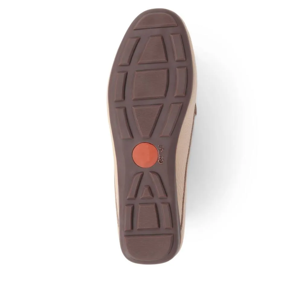 Tammi Leather Slip-Ons - TAMMI / 325 530 - Beige sold by Jones Bootmaker product image thumbnail 4