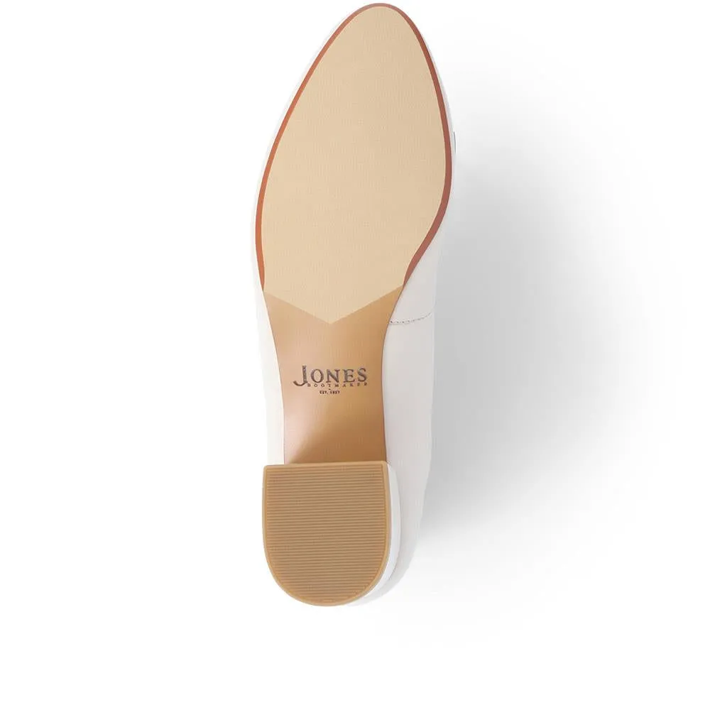 Zephy Leather Court Shoes - ZEPHY / 325 047 - Cream sold by Jones Bootmaker product image thumbnail 4