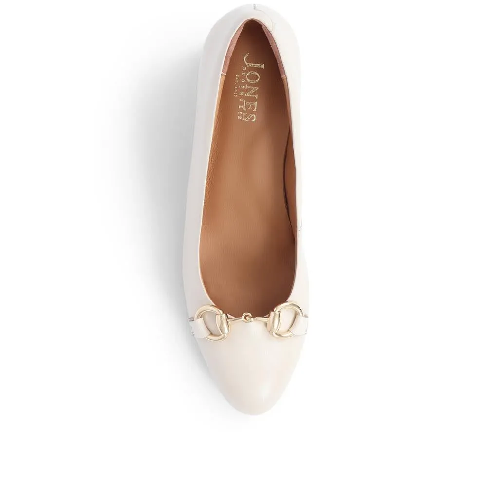 Zephy Leather Court Shoes - ZEPHY / 325 047 - Cream sold by Jones Bootmaker product image thumbnail 5