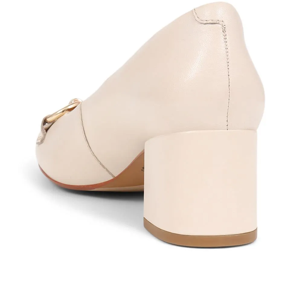 Zephy Leather Court Shoes - ZEPHY / 325 047 - Cream sold by Jones Bootmaker product image thumbnail 3