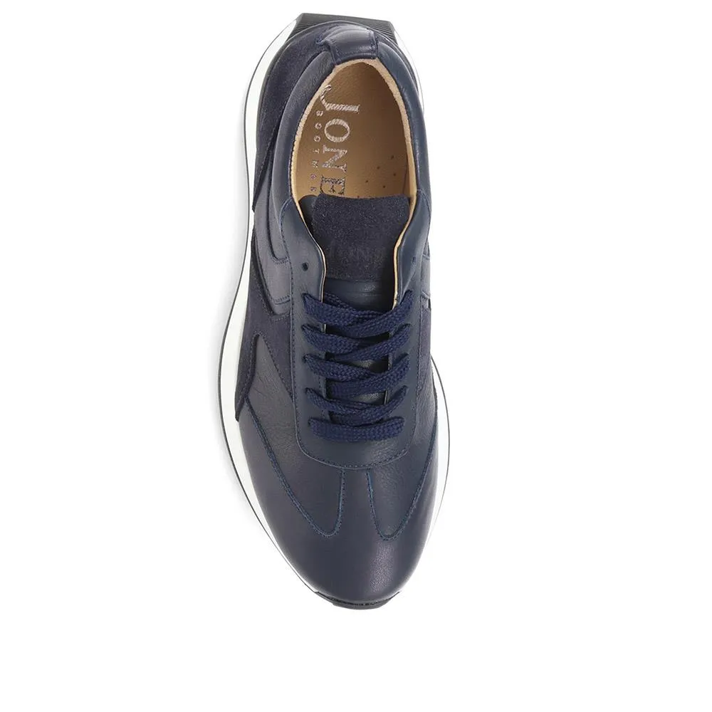 Sebastiene Retro Trainers - SEBASTIENE / 323 166 - Navy sold by Jones Bootmaker product image thumbnail 4