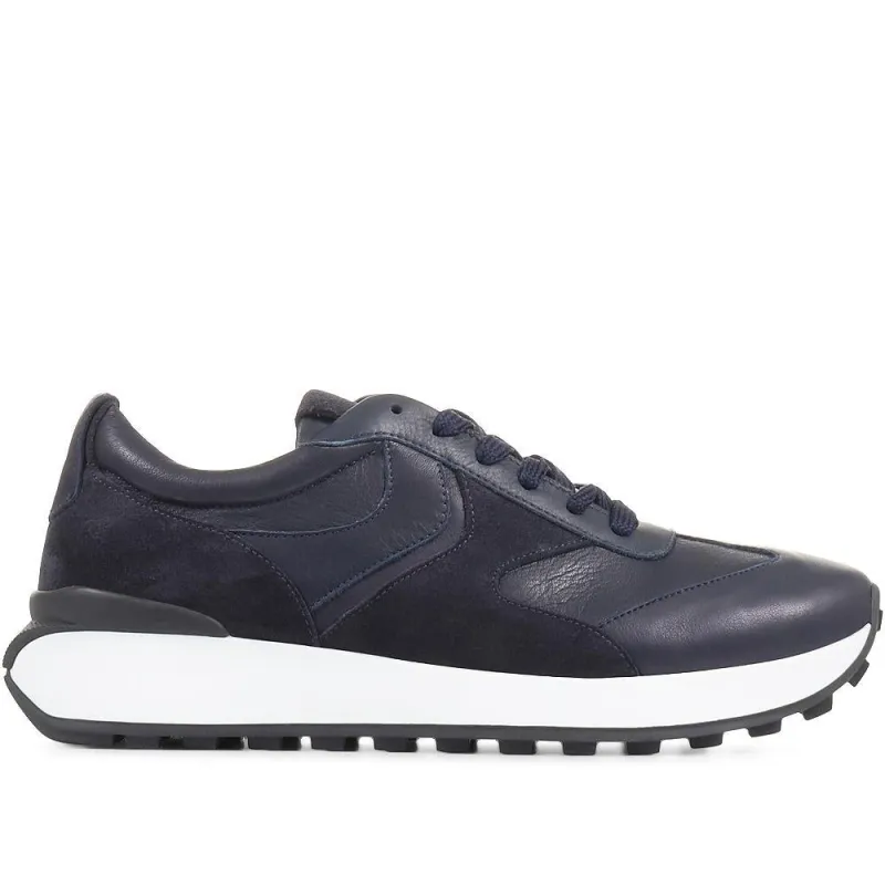 Sebastiene Retro Trainers - SEBASTIENE / 323 166 - Navy sold by Jones Bootmaker