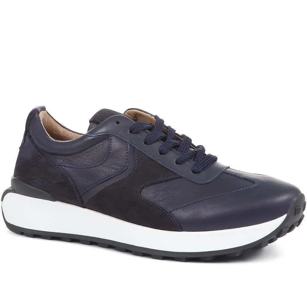 Sebastiene Retro Trainers - SEBASTIENE / 323 166 - Navy sold by Jones Bootmaker product image thumbnail 2