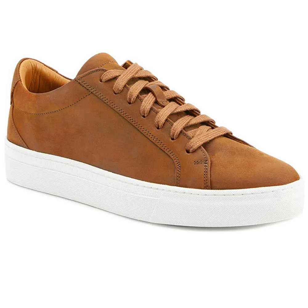 Troon Leather Trainers - TROON / 326 324 - Tan Nubuck sold by Jones Bootmaker product image thumbnail 2