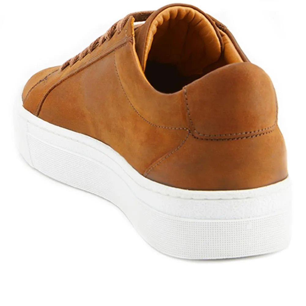 Troon Leather Trainers - TROON / 326 324 - Tan Nubuck sold by Jones Bootmaker product image thumbnail 3