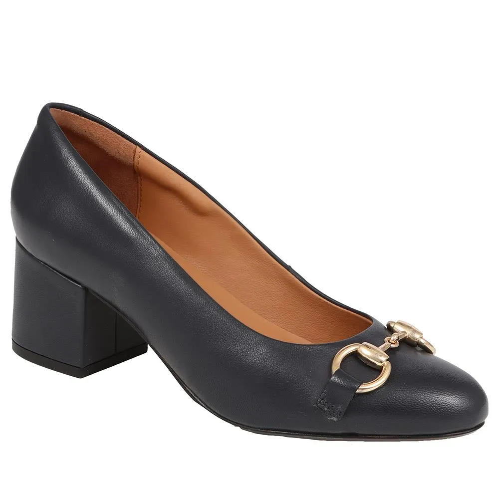 Zephy Leather Court Shoes - ZEPHY / 325 047 - Navy sold by Jones Bootmaker product image thumbnail 2