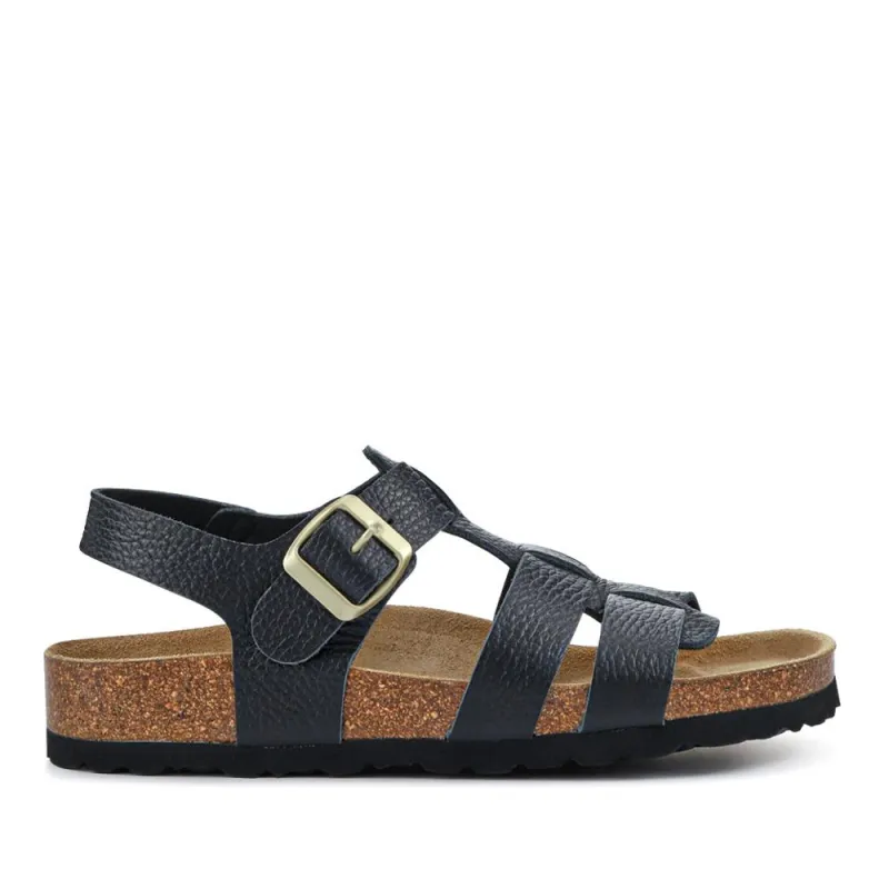 Jean Leather Sandals  - JEAN / 325 289 - Black sold by Jones Bootmaker