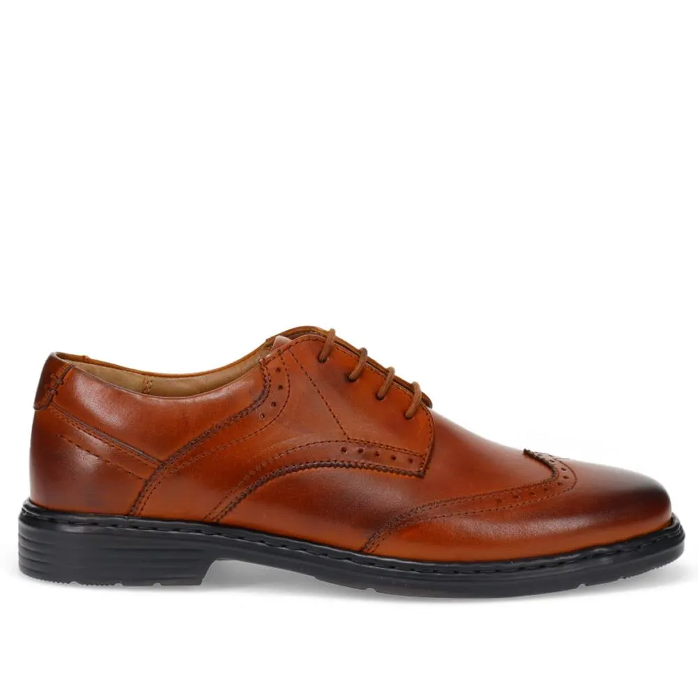 Smart Leather Brogues - JOSEF40508 / 326 427 - Cognac sold by Jones Bootmaker