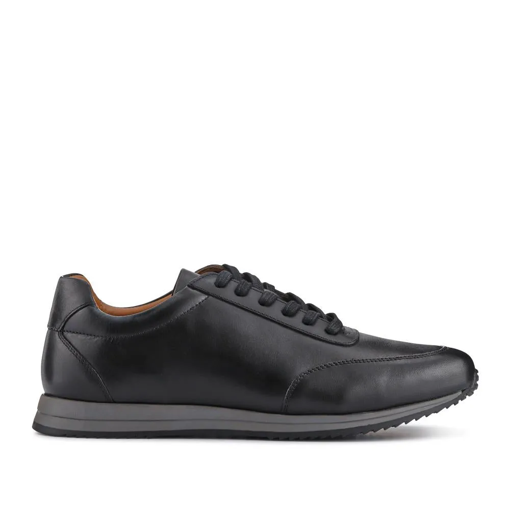Southend2 Leather Trainers - SOUTHEND2 / 325 111 - Black sold by Jones Bootmaker product image thumbnail 3