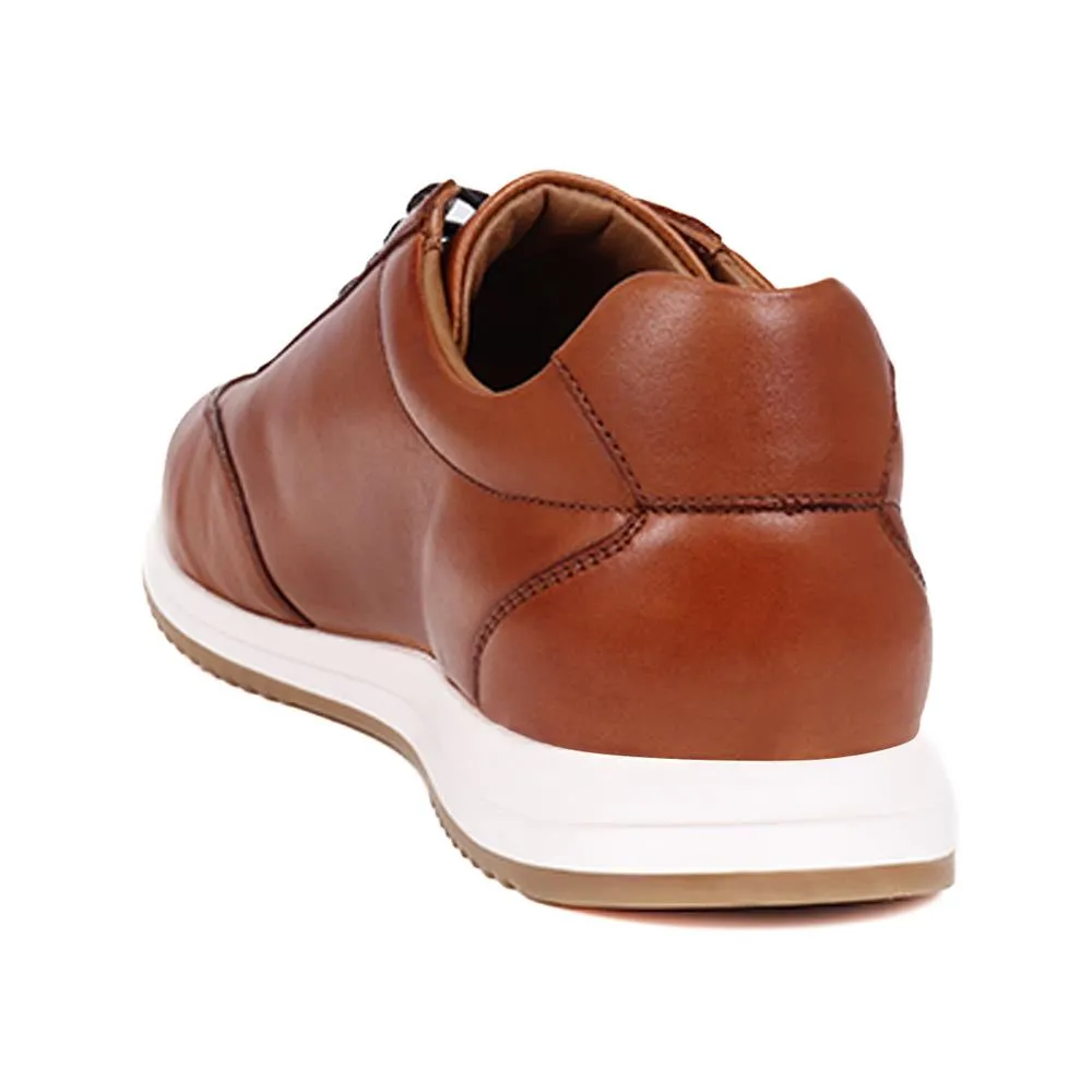 Southend2 Leather Trainers - SOUTHEND2 / 325 111 - Tan sold by Jones Bootmaker product image thumbnail 3