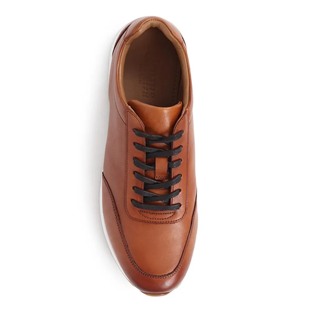 Southend2 Leather Trainers - SOUTHEND2 / 325 111 - Tan sold by Jones Bootmaker product image thumbnail 4