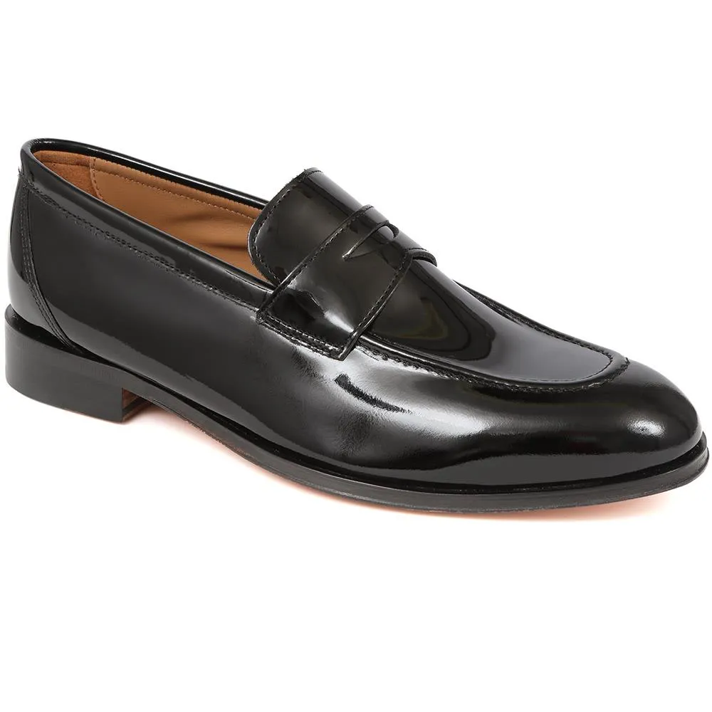 Rake Leather Loafers - RAKE / 325 092 - Black Patent sold by Jones Bootmaker product image thumbnail 2