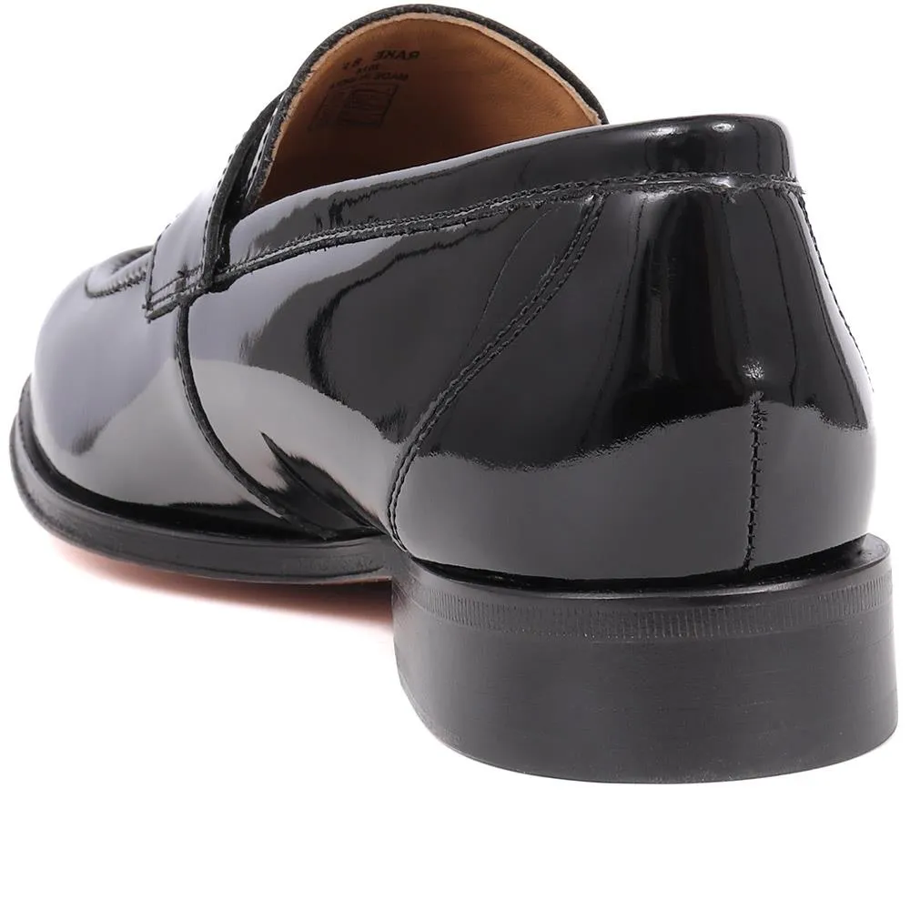 Rake Leather Loafers - RAKE / 325 092 - Black Patent sold by Jones Bootmaker product image thumbnail 5