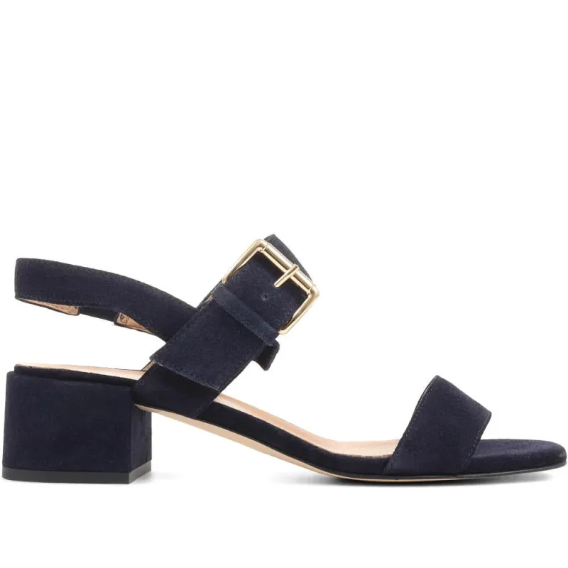 Kassidy Single Strap Heels - KASSIDY / 323 633 - Navy sold by Jones Bootmaker