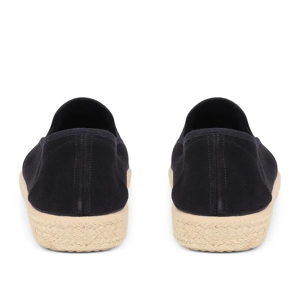 Slip-On Espadrilles - RAYLEN / 324 051 - Navy Suede sold by Jones Bootmaker product image thumbnail 3