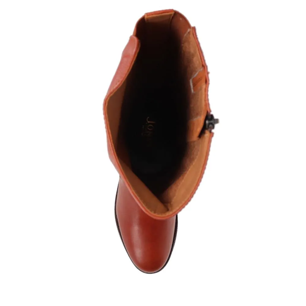 Phoebe Extra-Slim Buckled Leather Long Boots - PHOEBEXS / 326 206 - Tan sold by Jones Bootmaker product image thumbnail 5