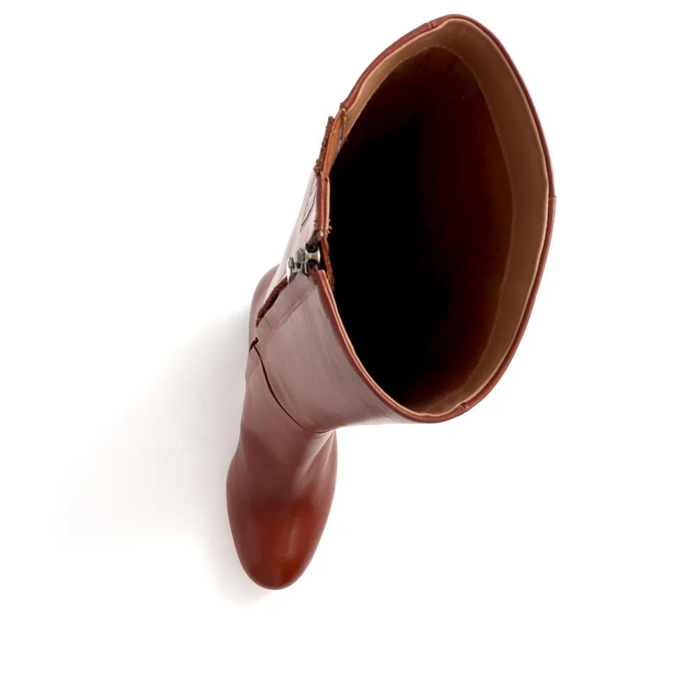 Neptune Small Calf Fit Long Leather Boots - NEPTUNELONGS / 326 215 - Tan sold by Jones Bootmaker product image thumbnail 5