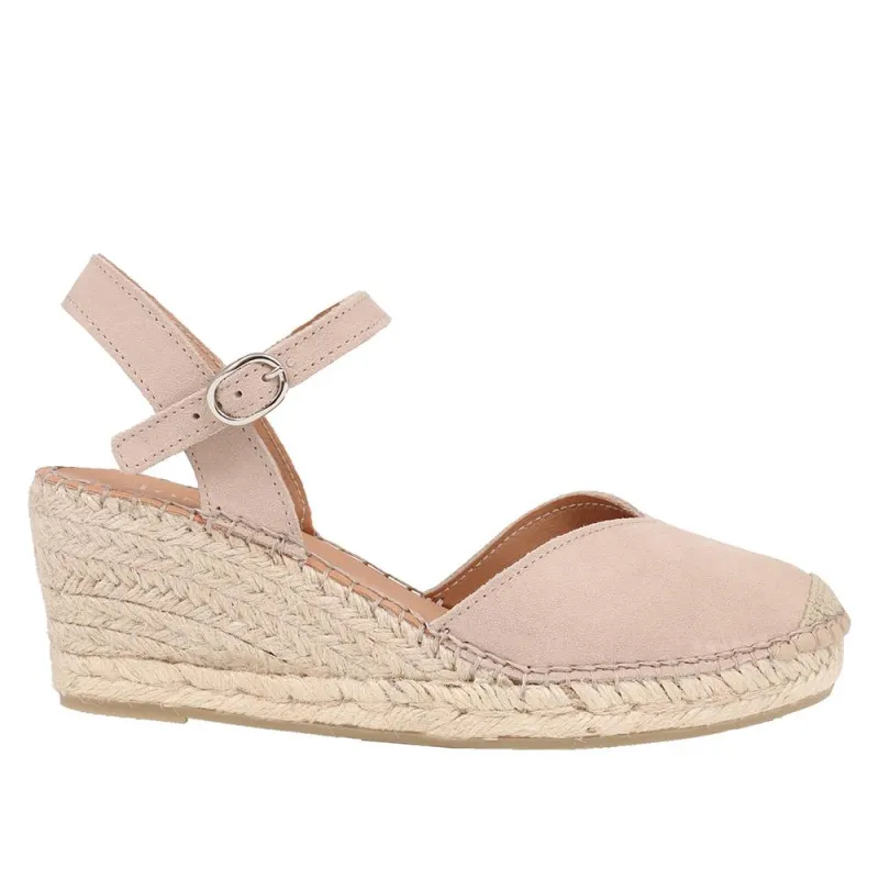 Ria Leather Espadrilles  - RIA / 325 461 - Taupe sold by Jones Bootmaker