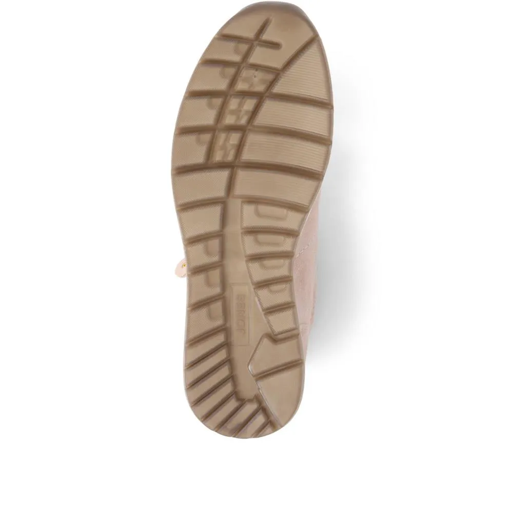 Antheia Leather Trainers - ANTHEIA / 325 134 - Sand Suede sold by Jones Bootmaker product image thumbnail 4