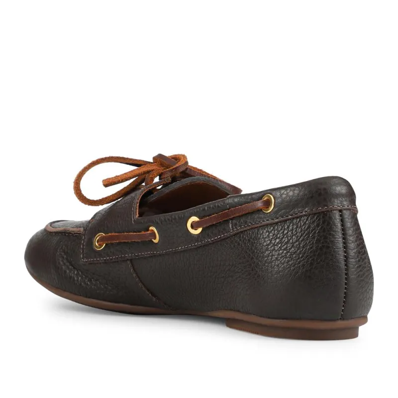 Perissa Leather Loafers - PERISSA / 328 377 - Brown Leather sold by Jones Bootmaker