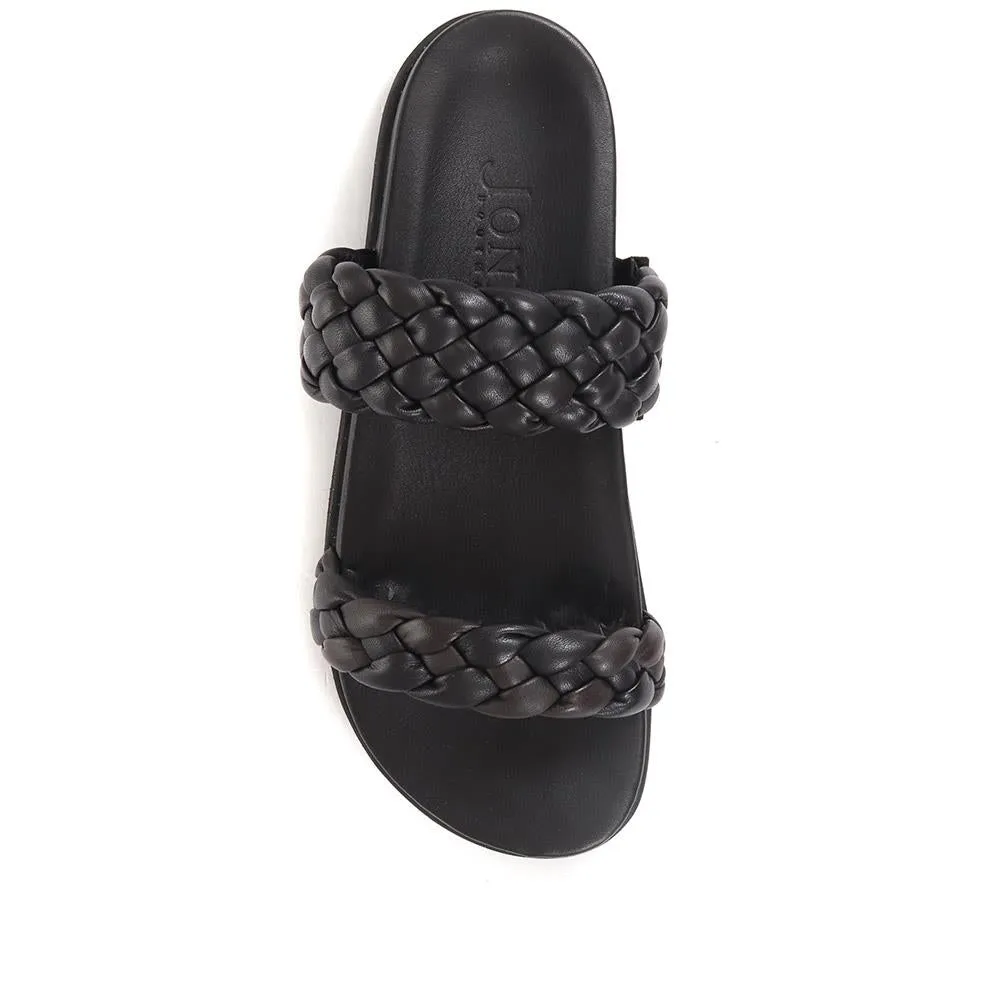 Madeira Braided Platform Sandals - MADEIRA / 322 572 - Black sold by Jones Bootmaker product image thumbnail 4