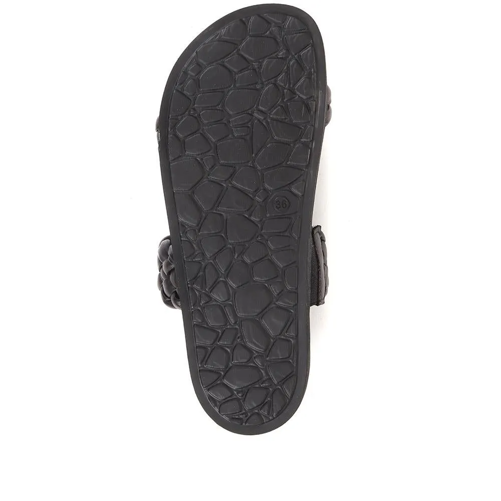 Madeira Braided Platform Sandals - MADEIRA / 322 572 - Black sold by Jones Bootmaker product image thumbnail 5