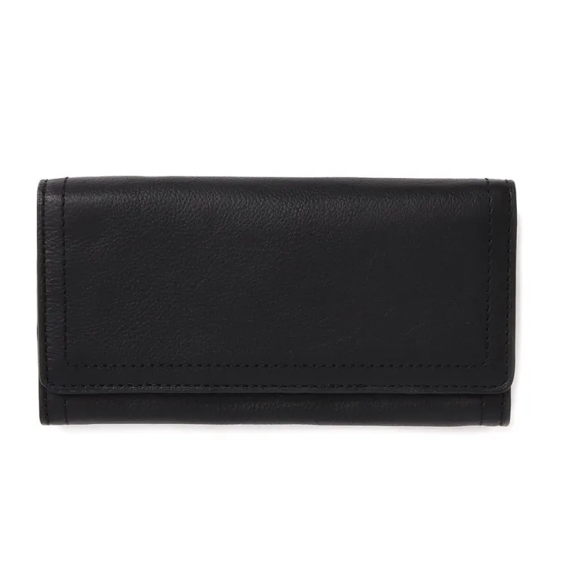 Orlanda Leather Lined Purse - ORLANDA / 324 553 - Black sold by Jones Bootmaker
