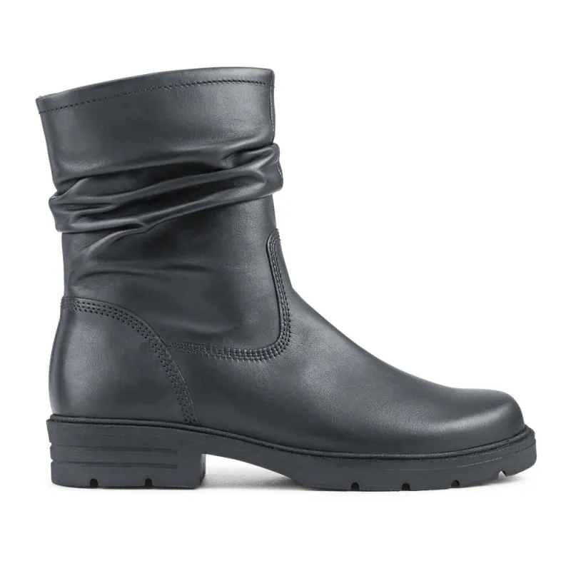 Trusted Gabor Leather Slouch Boots - GAB42518 / 327 884 - Black sold by Jones Bootmaker