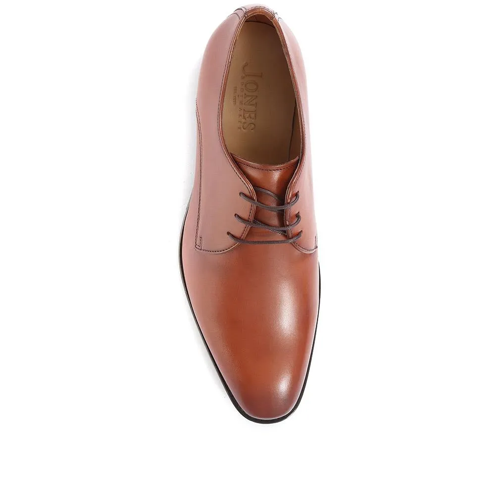 Monument Leather Derby Shoes - MONUMENT / 319 852 - Cognac sold by Jones Bootmaker product image thumbnail 4