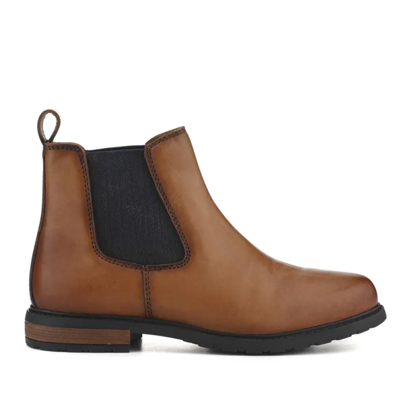 Mayah Leather Chelsea Boots - MAYAH / 327 817 - Tan sold by Jones Bootmaker