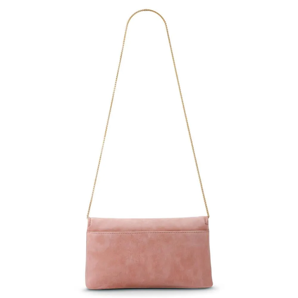Wings Touch-Fasten Leather Bag - WINGS / 327 014 - Blush Suede sold by Jones Bootmaker product image thumbnail 2