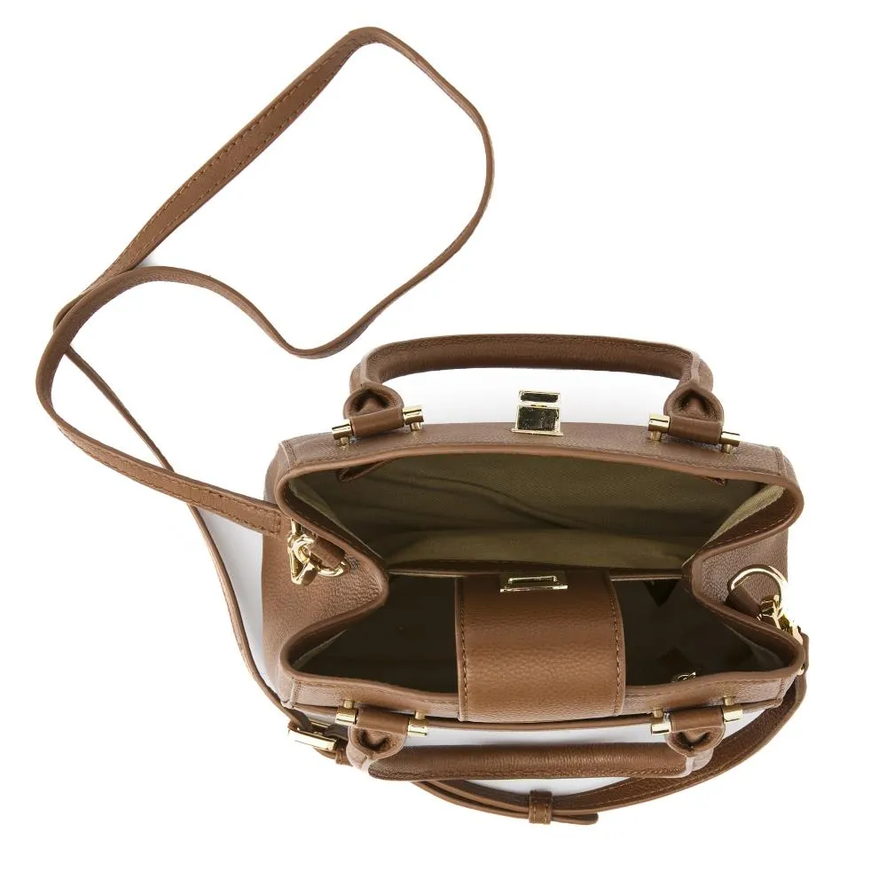 Whimsy Leather Top Handle Bag - WHIMSY / 323 891 - Tan sold by Jones Bootmaker product image thumbnail 3