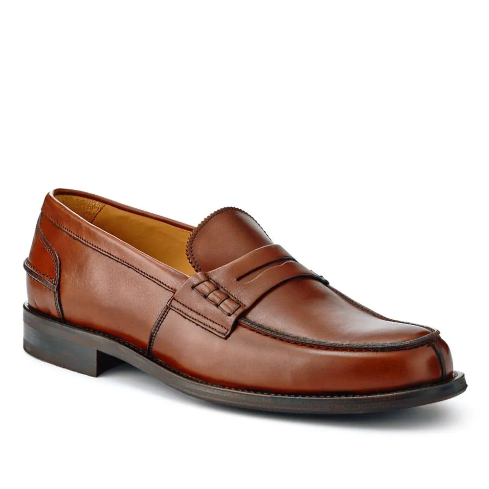 Chorleywood2 Leather Penny Loafers - CHORLEYWOOD2 / 325 301 - Cognac sold by Jones Bootmaker product image thumbnail 2