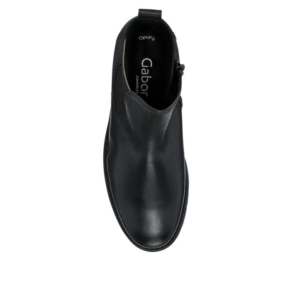 Sallis Chunky Leather Chelsea Boots - GAB40535 / 327 566 - Black Leather sold by Jones Bootmaker product image thumbnail 4