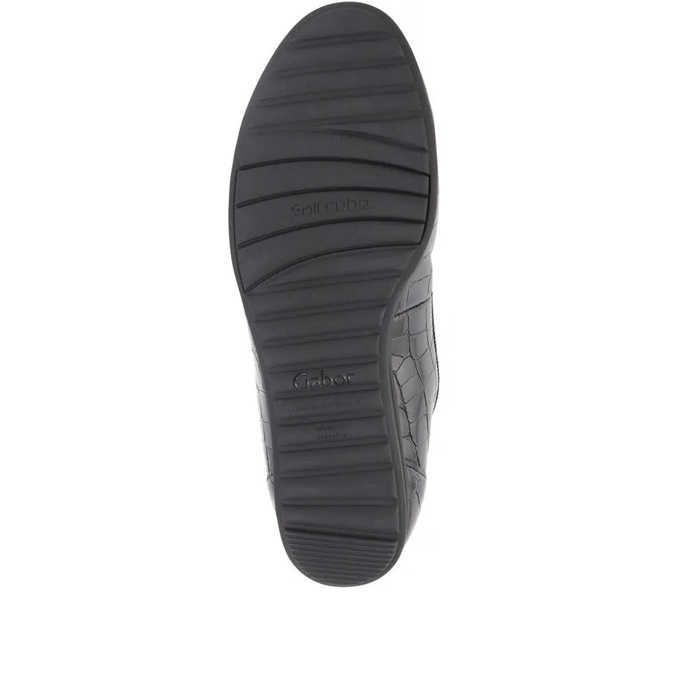 Splash Smart Ballet Pumps - GAB36538 / 322 834 - Black Croc sold by Jones Bootmaker product image thumbnail 5