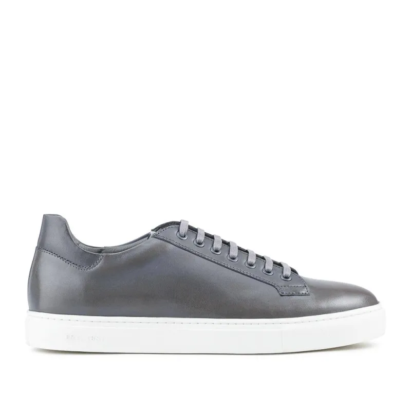 Simon Leather Men's Trainers - SIMON / 319 270 - Grey Leather sold by Jones Bootmaker