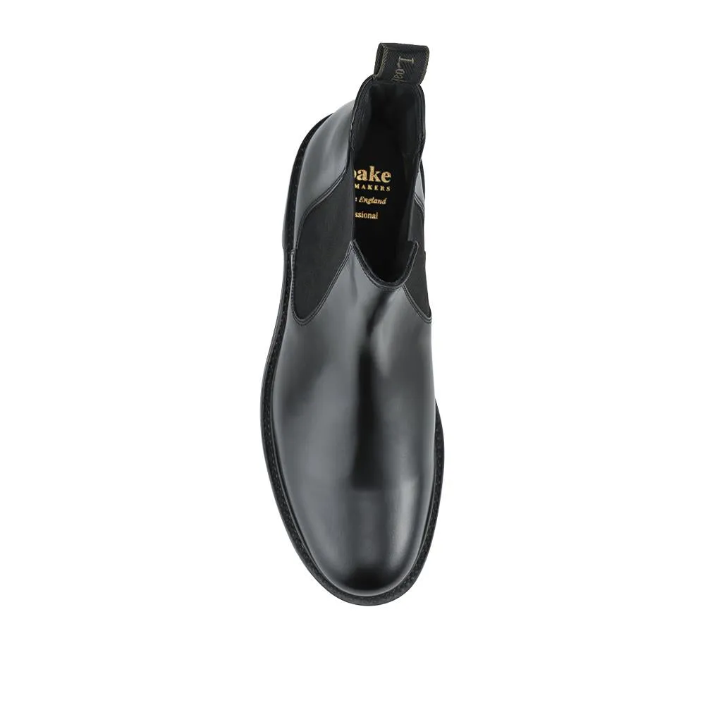 Loake Goodyear Welted Leather Chelsea Boots - LOA42501 / 328 637 - Black sold by Jones Bootmaker product image thumbnail 4