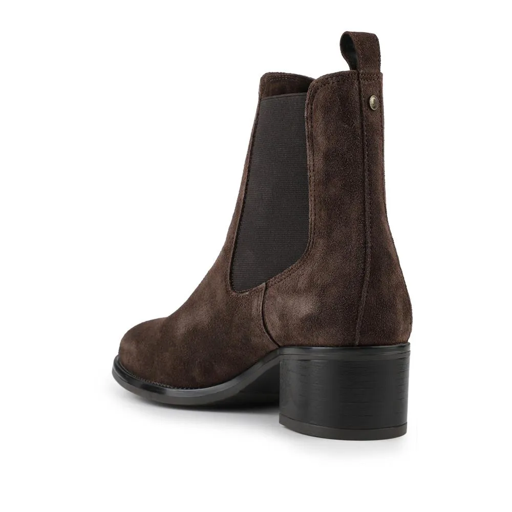 Karlee Leather Slip-In Ankle Boots - KARLEE / 327 776 - Brown sold by Jones Bootmaker product image thumbnail 3