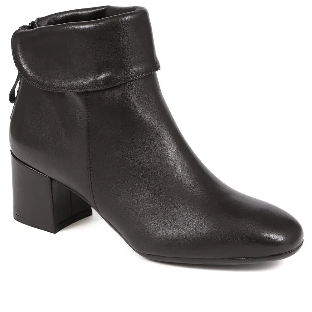 Lylah Heeled Ankle Boots - LYLAH / 322 544 - Black Leather sold by Jones Bootmaker product image thumbnail 2