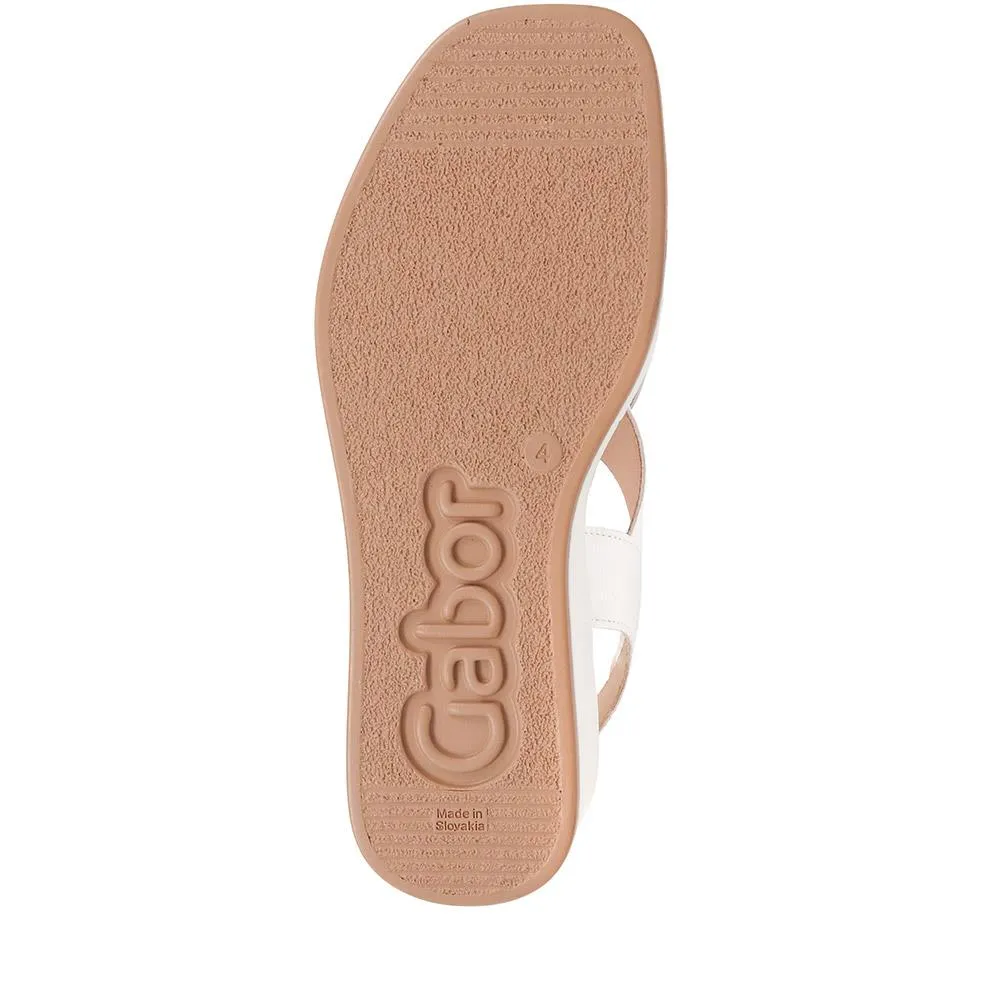 Wedge Heel Sandals - GAB39520 / 325 403 - White sold by Jones Bootmaker product image thumbnail 4