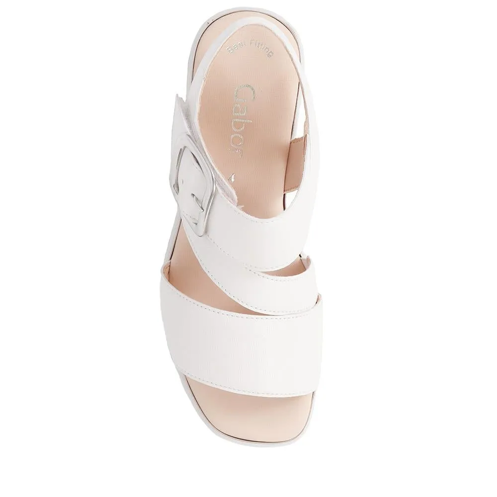Wedge Heel Sandals - GAB39520 / 325 403 - White sold by Jones Bootmaker product image thumbnail 5
